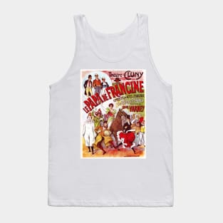 THEATRE CLUNY "Le Papa de Francine" Musical Opera Performance French Theater Poster Tank Top